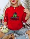 Merry Grinchmas full color DTF transfer