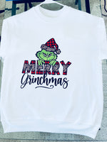 Merry Grinchmas full color DTF transfer