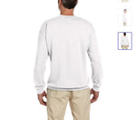 Fleece lined crew sweatshirt